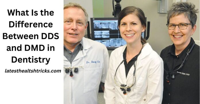What Is the Difference Between DDS and DMD in Dentistry