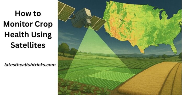 How to Monitor Crop Health Using Satellites
