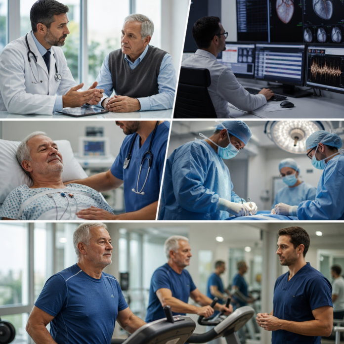 From First Consultation to Cardiac Rehabilitation